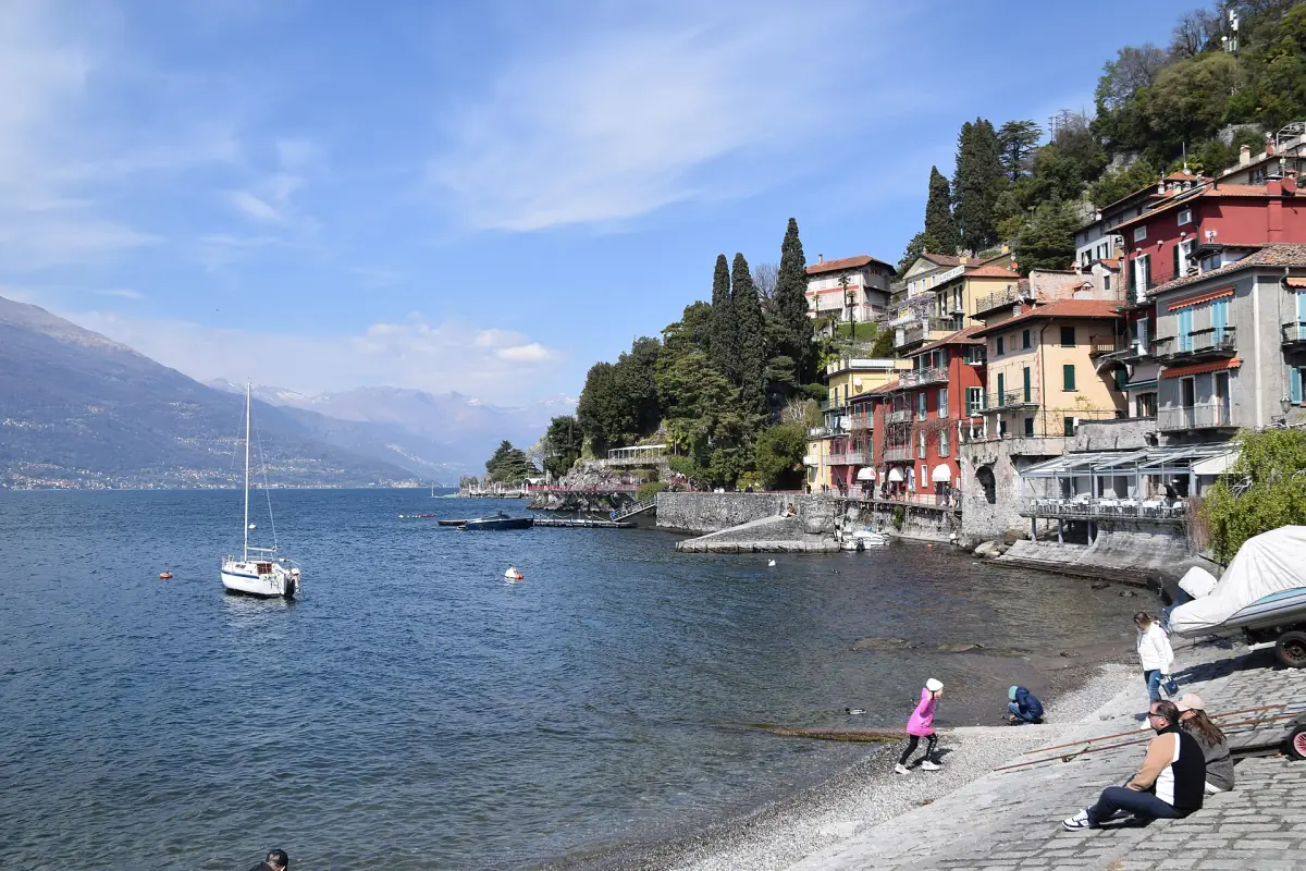 The old harbour of Varenna